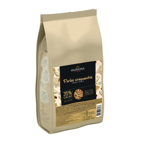 Valrhona Dulcey Crunchy Pearls